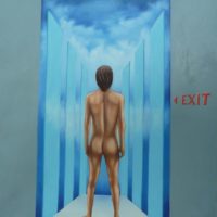 Last Exit - Huile sur toile - (65 x 81 cm)